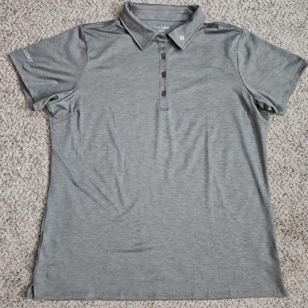 Black Clover Women's Grey Polo-shirts